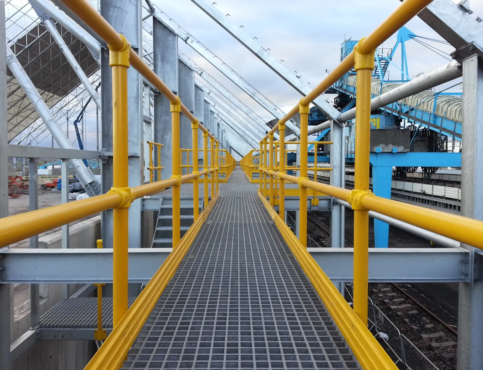 Glass reinforced polymer (GRP) grating offers excellent slip resistance and long-term durability in harsh, wet or chemically aggressive environments. It is a proven solution for industrial walkways, platforms, access routes and service areas where safety, corrosion resistance and low maintenance are essential. &nbsp;

At Barclay & Mathieson, we supply a comprehensive range of GRP grating types, from AutoGrate high-strength open mesh to mini-mesh, solid top, and smooth top options. All our GRP grating can be supplied as standard panels or cut to size, and is manufactured to comply and adhere with British Standards BS EN ISO 14122: Permanent Means of Access to Machinery and BS 4592: Flooring and Stair Treads for Industrial Use.&nbsp;

We&rsquo;re here to help specifiers and contractors select the most effective product for their project, whether as an individual component or part of a complete fabricated solution. Call us on&nbsp;0114 254 3220.

&nbsp;

Why Choose GRP Grating from Barclay & Mathieson?&nbsp;


	Broad range of grating types and surface finishes &nbsp;
	Independently tested slip resistance and load performance&nbsp;
	Available as full off-the-shelf panels, cut-to-size or stair treads&nbsp;
	Stock available nationwide in a choice of RAL colours &nbsp;
	Technical advice and support every step of the way&nbsp;
