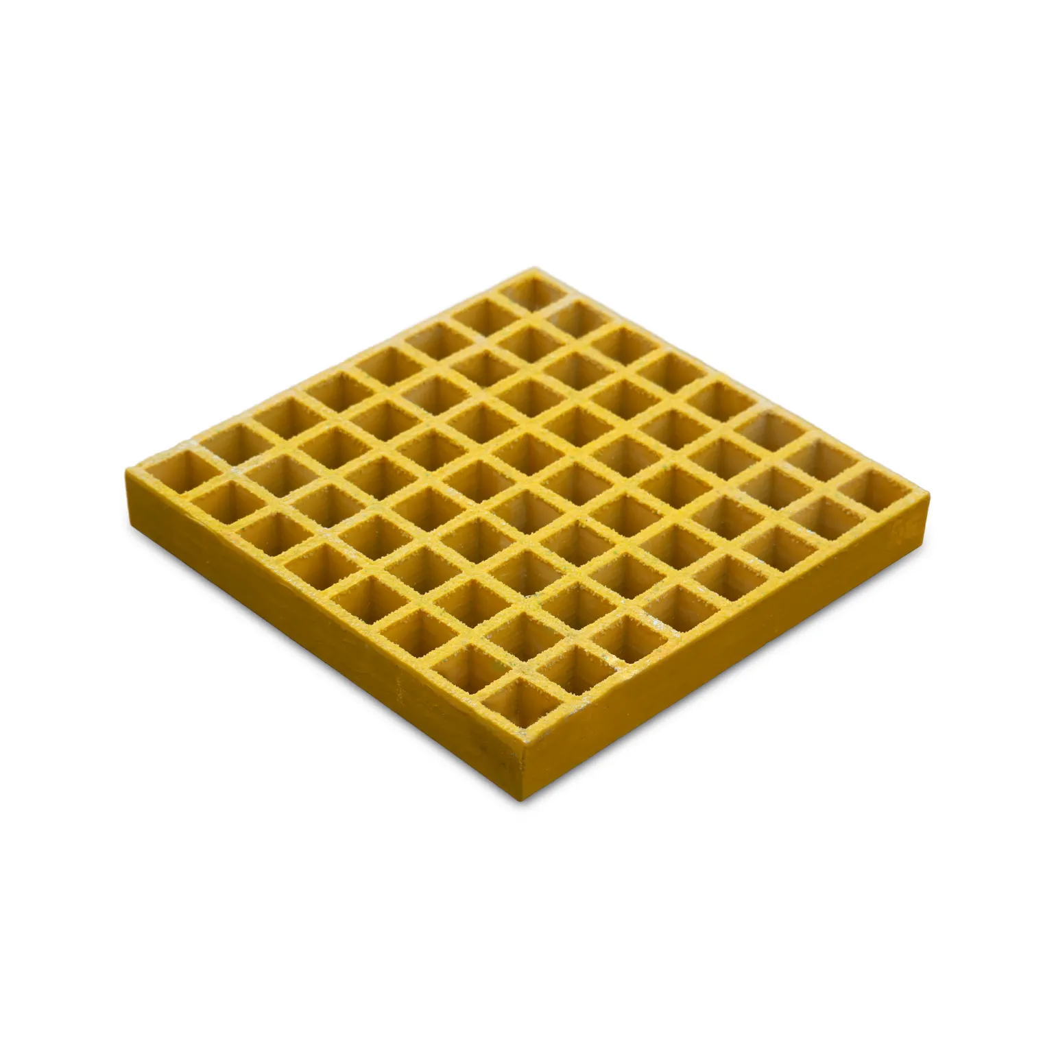 GRP Jack Pads
Our Jack Pads provide a firm, anti-slip base for vehicle jacks and caravan stabiliser legs, helping to distribute loads and prevent sinking into soft or uneven ground.
Manufactured from robust GRP open mesh grating, they offer excellent strength while remaining lightweight and easy to handle.
The open mesh design provides drainage and prevents mud or debris build-up, while the inherent durability of GRP ensures long-term performance in outdoor environments.
Key Features
Manufactured from gritted GRP open mesh grating
310mm square, as standard
25mm, 38mm and 50mm depths
Choice of RAL colours: grey, yellow and green
Lightweight and easy to transport
High strength and durable construction
Non-conductive and corrosion resistant
Typical Applications
Vehicle maintenance and repair
Caravan and motorhome levelling
General lifting support on soft or uneven ground
