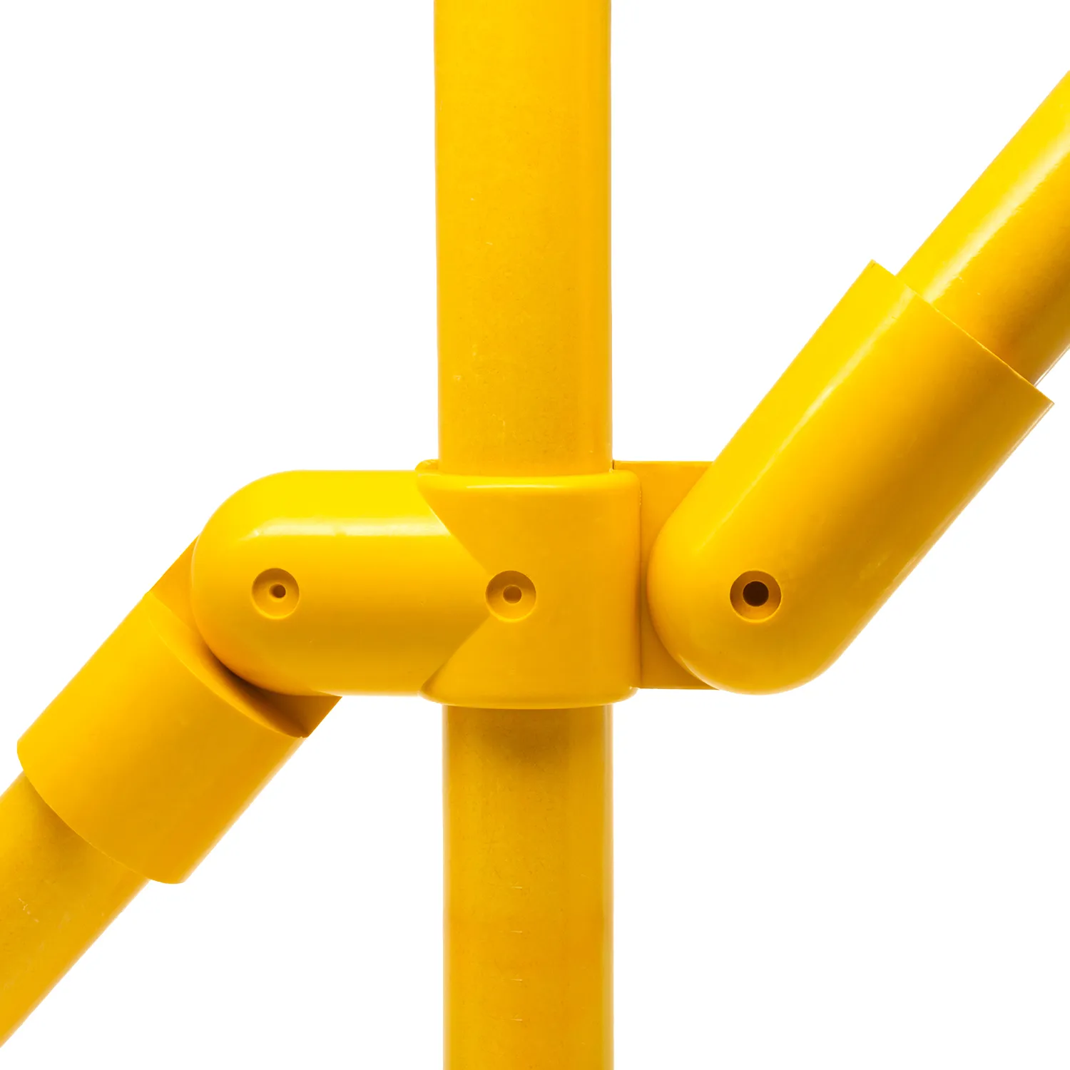 GRP Handrail Clamps and Tube
We offer an extensive range of GRP handrail clamps to suit virtually all connection requirements and handrail layout. Clamps are quick to assemble using a simple hexagon key, making them ideal for a fast on site installation.
Typical clamp options include:
Short and long Tee connectors
Fixed 90° elbows and swivel joints
Three- and four-way corners
Side mounts and post base feet
All clamps:
Suit 50mm GRP tube diameter
Include Grade 316 stainless steel fasteners